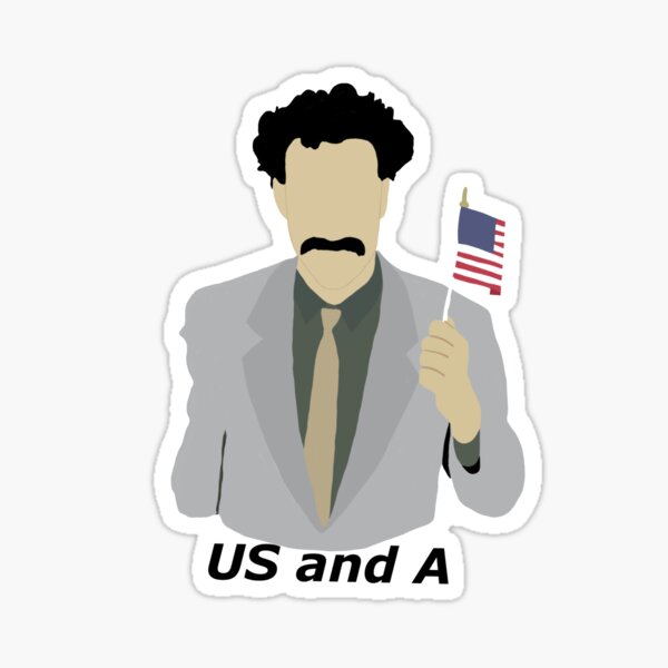 Item preview, Borat US and A designed and sold by emkaip.