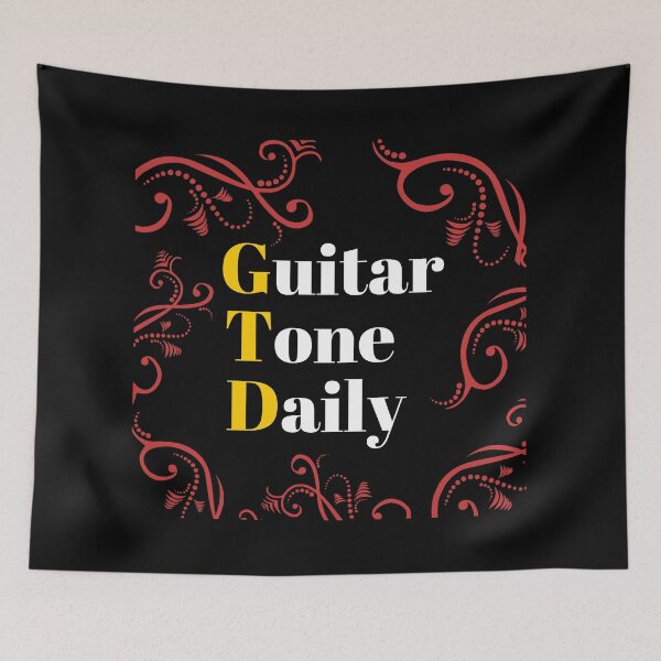 Item preview, Guitar Tone Daily Simplistic Tribal Font Logo  designed and sold by GuitarToneDaily.