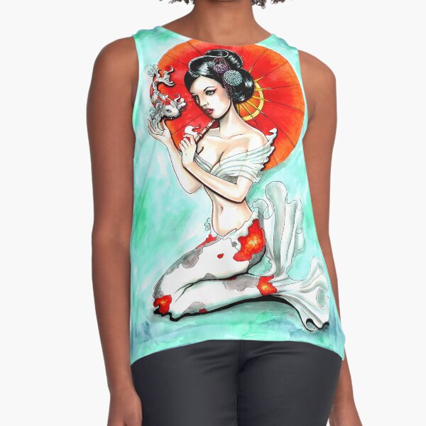 Koi Sleeveless Top