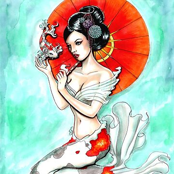Artwork thumbnail, Koi by Isobel Von Finklestein