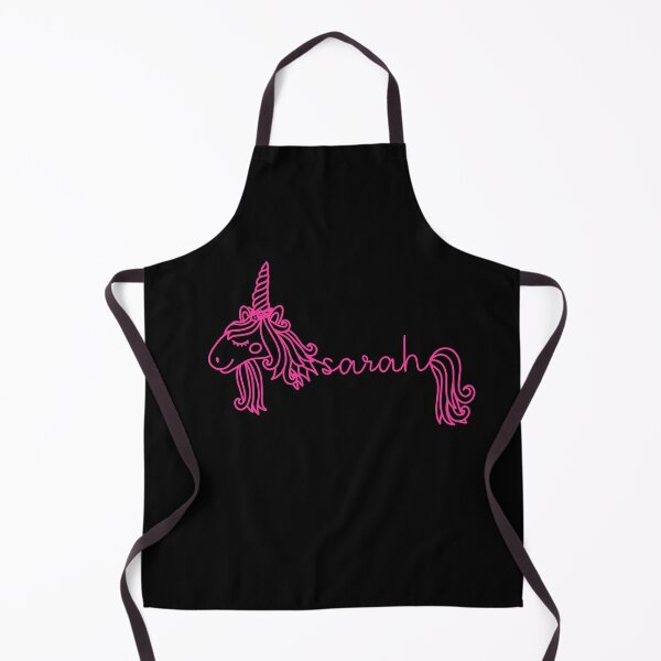 Item preview, Sarah Pink Unicorn Personalized Girl Name designed and sold by JaneApril.
