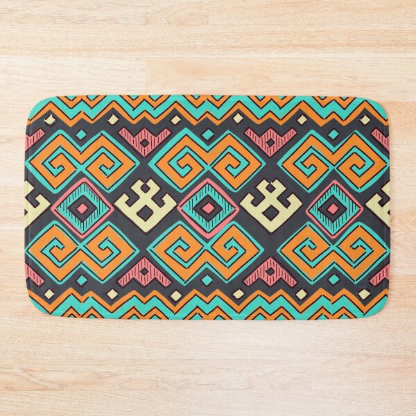Item preview, Mayan Aztec Tribal Ethnic Pattern designed and sold by Vector Scout Lab.