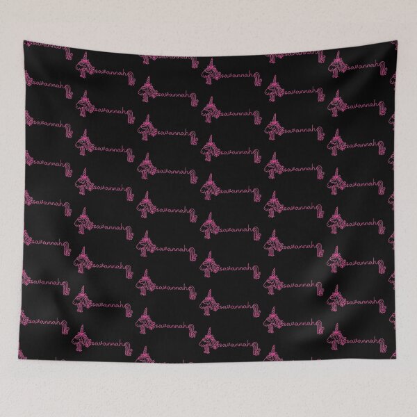 Item preview, Savannah Pink Unicorn Personalized Girl Name designed and sold by JaneApril.