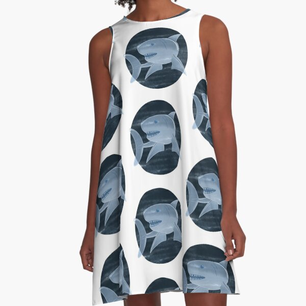 Glass Shark A-Line Dress