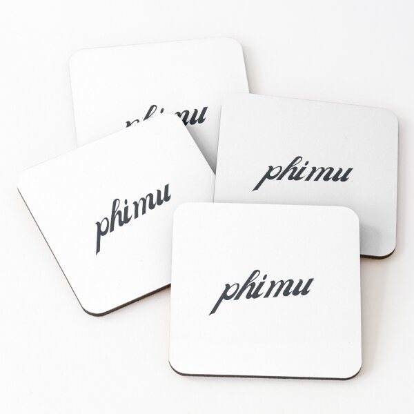 Item preview, Phi Mu - black script designed and sold by kaylabeatty.