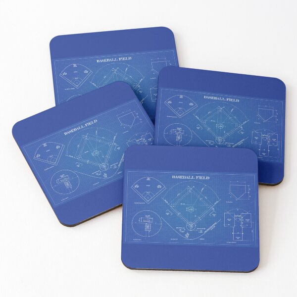 Item preview, Baseball Field (Blueprint) - English designed and sold by BGALAXY.