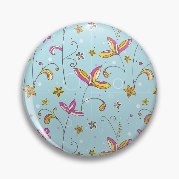 Item preview, Floral pattern stickers, Floral stickers set, Floral pattern mask, Floral pattern t-shirts designed and sold by quixoticmonkey.