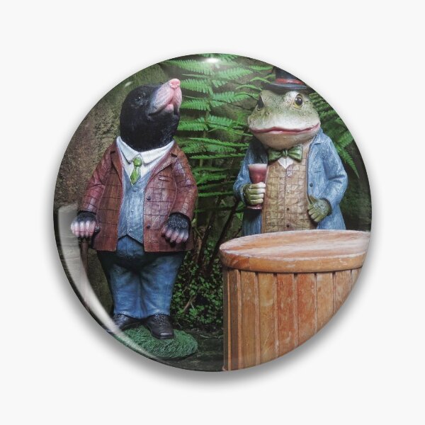 Item preview, Ratty, Mole, Toad and Badger - Dewstow Gardens designed and sold by Marilyn Harris.