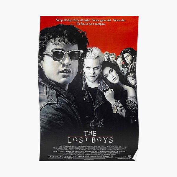 Prints The Lost Boys Print Cult 80s Horror Movies Limited Edition Print ...