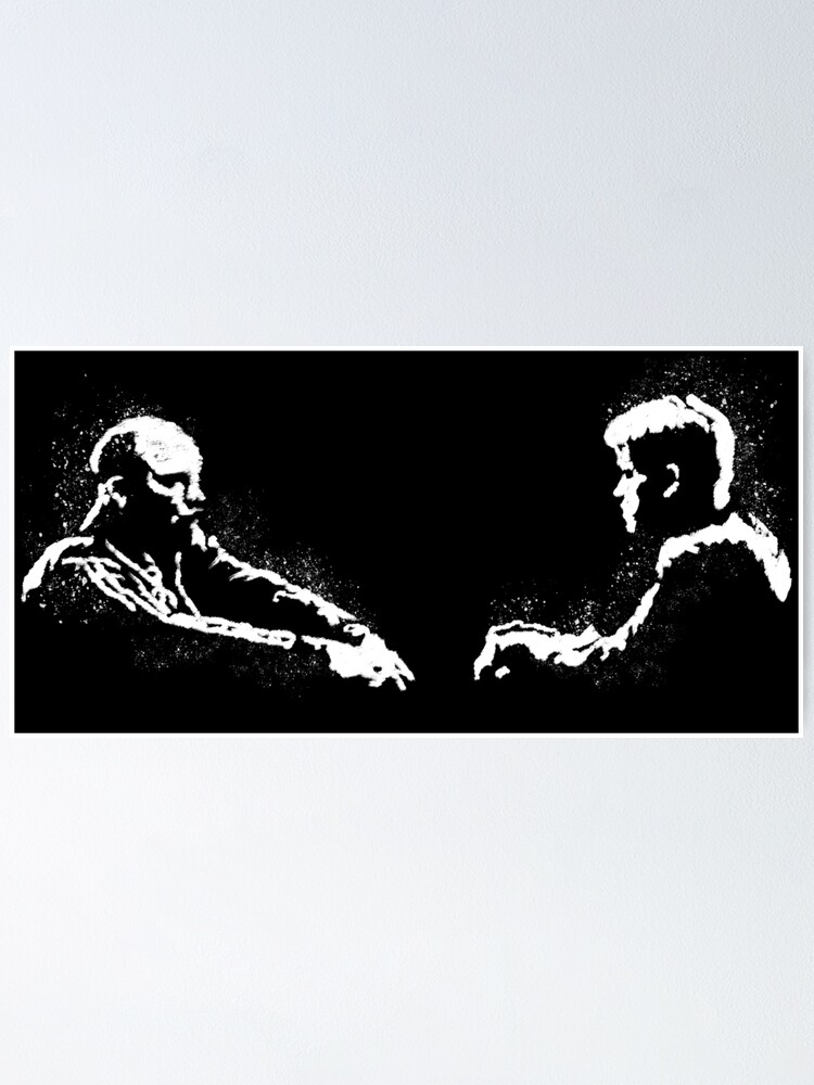 Alternate view of Teddy KGB v Mike Poster