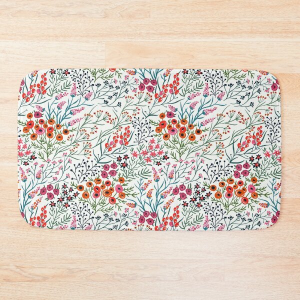 Item preview, Floral pattern stickers, Floral stickers set, Floral pattern mask, Floral pattern t-shirts designed and sold by quixoticmonkey.
