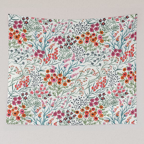 Item preview, Floral pattern stickers, Floral stickers set, Floral pattern mask, Floral pattern t-shirts designed and sold by quixoticmonkey.