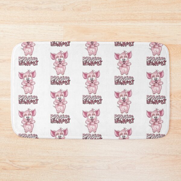 Item preview, Funny Pig Pun ...Porcine of Interest designed and sold by Balazs Borzon.