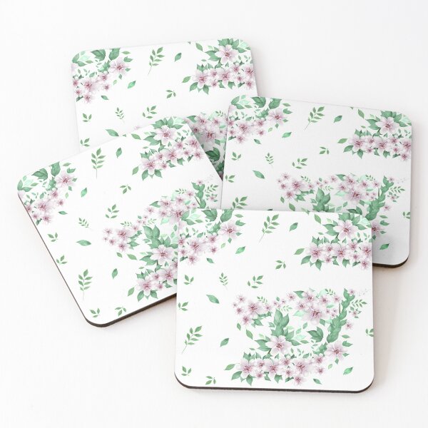 Item preview, Beautiful floral flowers with green. designed and sold by Artistpirate 10.