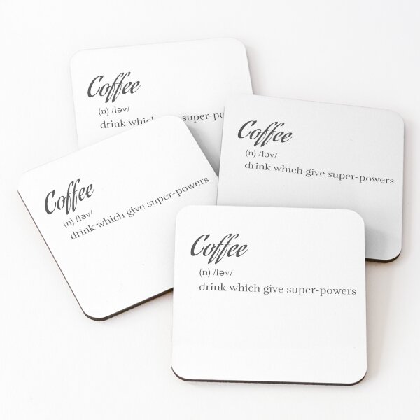 Item preview, Coffee: Drink which give super powers designed and sold by Theteebrewing.