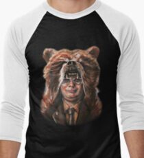 Bear Schrute Men's Baseball ¾ T-Shirt