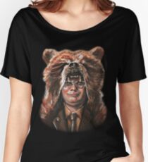 Bear Schrute Women's Relaxed Fit T-Shirt