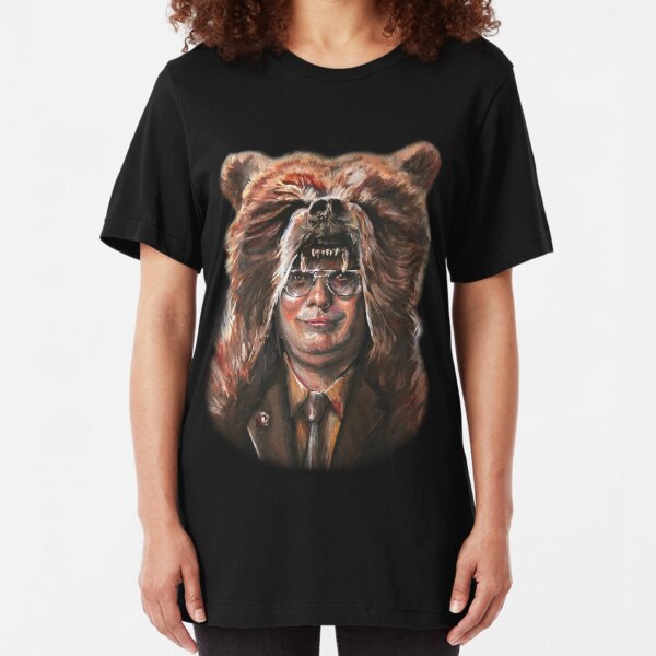 Bear Schrute Slim Fit T-Shirt