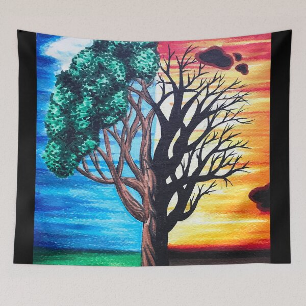 Item preview, Summer vs Scorched Tree designed and sold by Lady-Lilac.