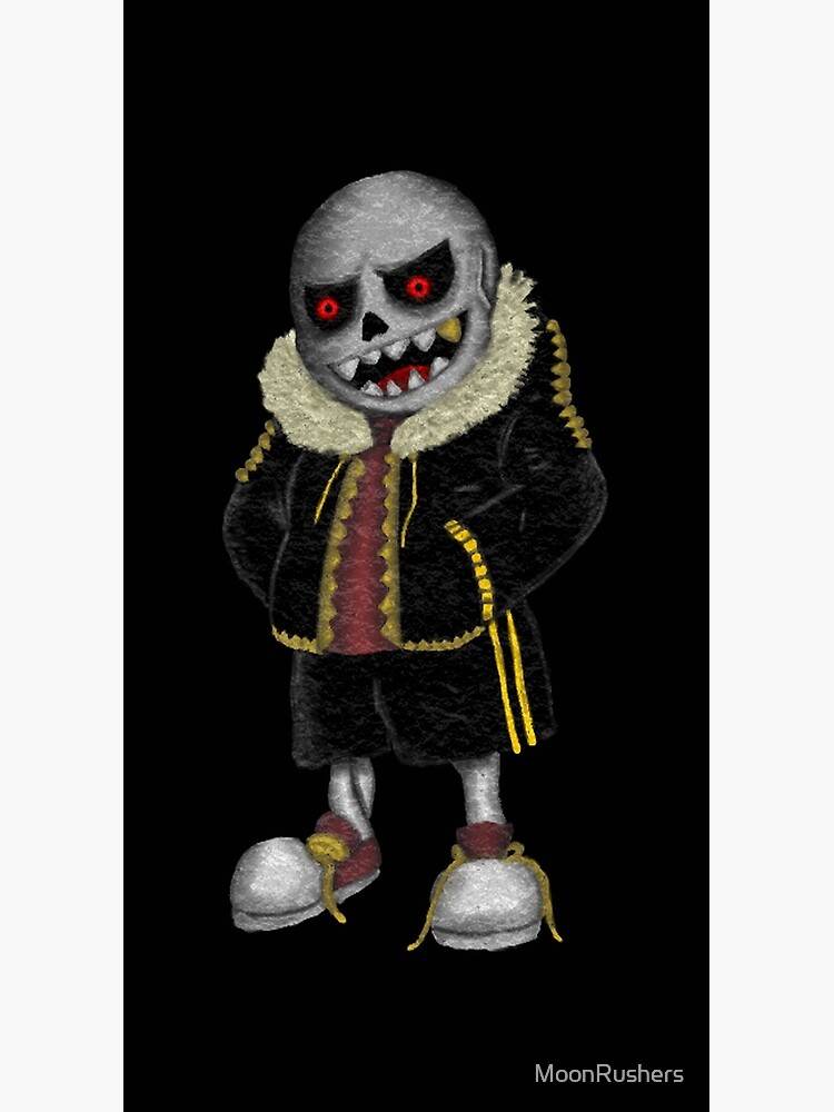 Horror Sans Bitty Poster for Sale by MoonRushers