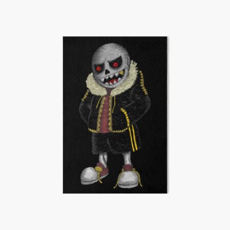 Bitty Fell Sans Underfell Art Board Print By Moonrushers Redbubble