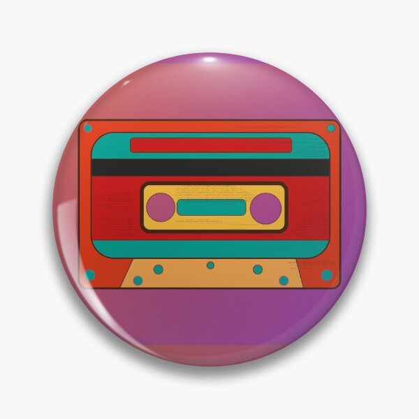 Item preview, Retro Cassette Face Mask for Cassette Tape Lovers designed and sold by ravishdesigns.