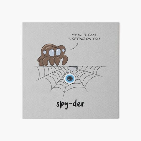 Spider,  spy-der Art Board Print