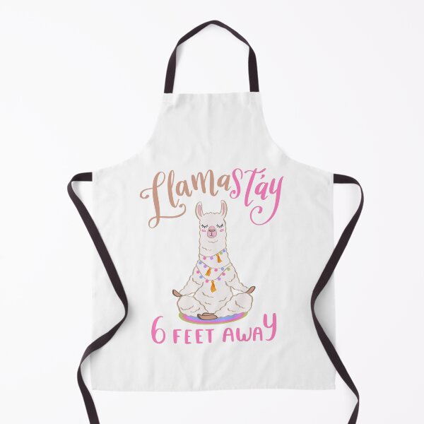Item preview, Lamastay 6 Feet Away Llama Stay Away Social Distancing designed and sold by DoubleBrush.