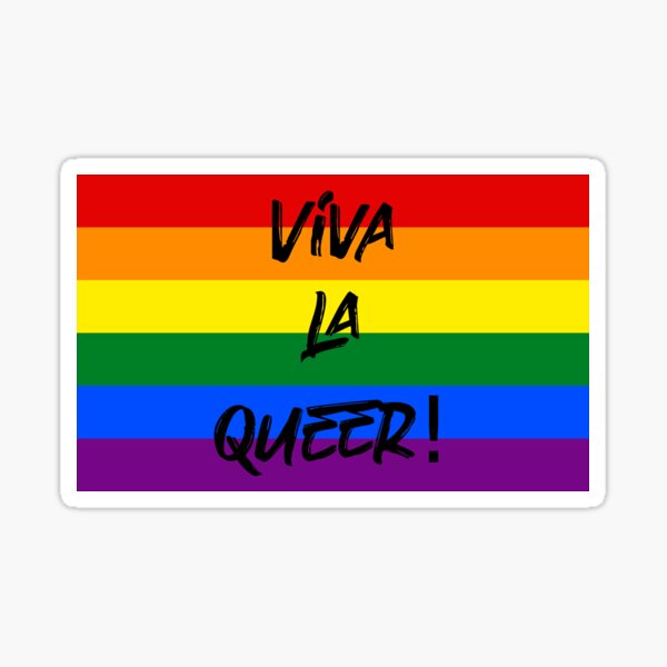 Viva la Queer Sticker