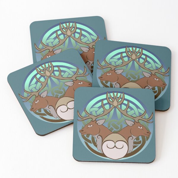 Item preview, Hyddod | Stags designed and sold by Aakheperure.