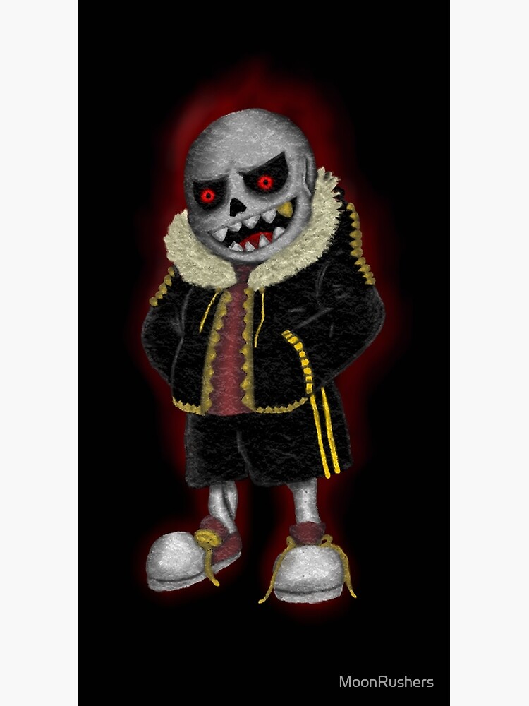 Underfell Sans - Fight Greeting Card for Sale by MoonRushers