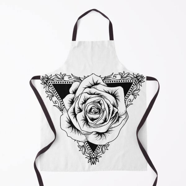 Item preview, Black White Triangle Rose designed and sold by JTS STORE.
