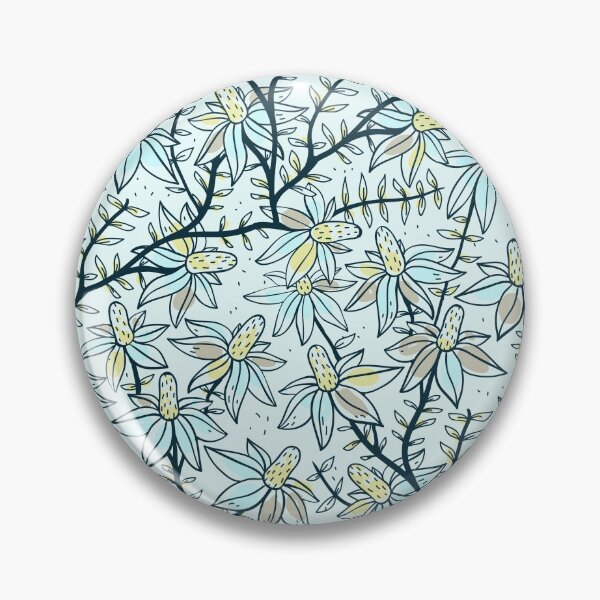 Item preview, Floral pattern stickers, Floral stickers set, Floral pattern mask, Floral pattern t-shirts designed and sold by quixoticmonkey.