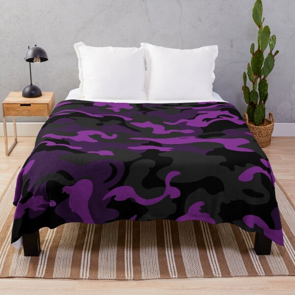 Item preview, Camo Style - Black Purple Camouflage designed and sold by rclwow.