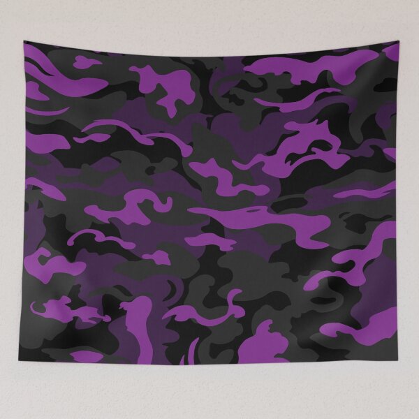 Item preview, Camo Style - Black Purple Camouflage designed and sold by rclwow.