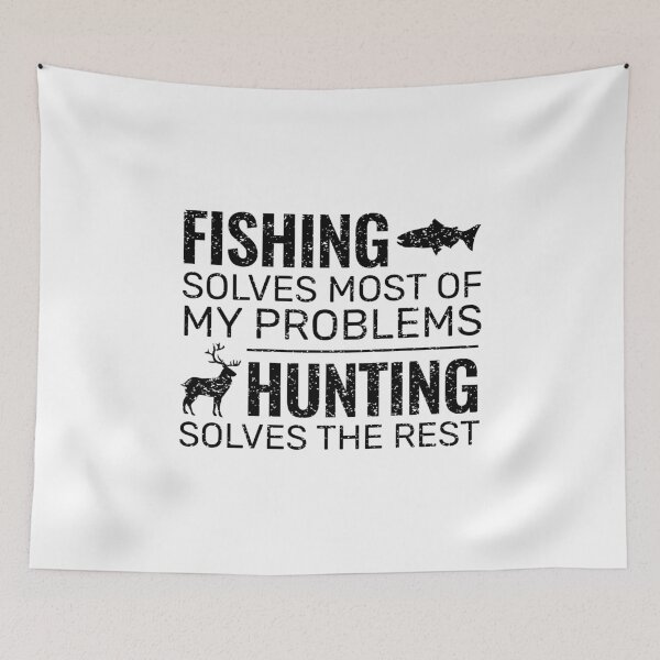 Item preview, Fishing Hunting Design Fishermen Hunters designed and sold by EstelleStar.
