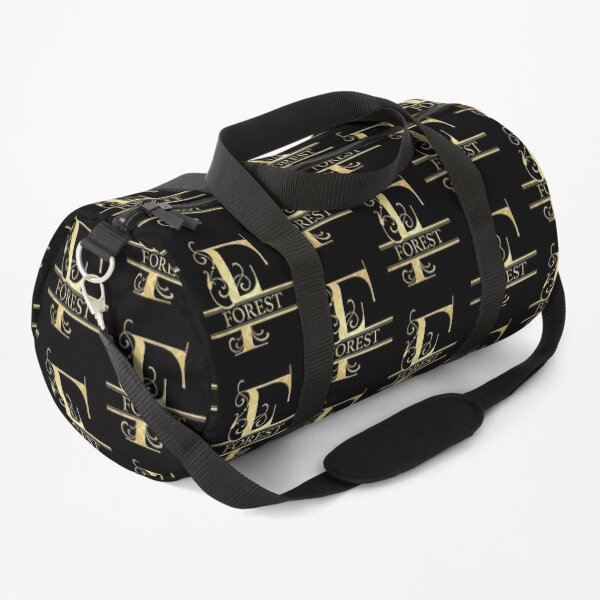 Forest Name - Monogram Letter F The Forest Name Gift For Forest Duffle Bag