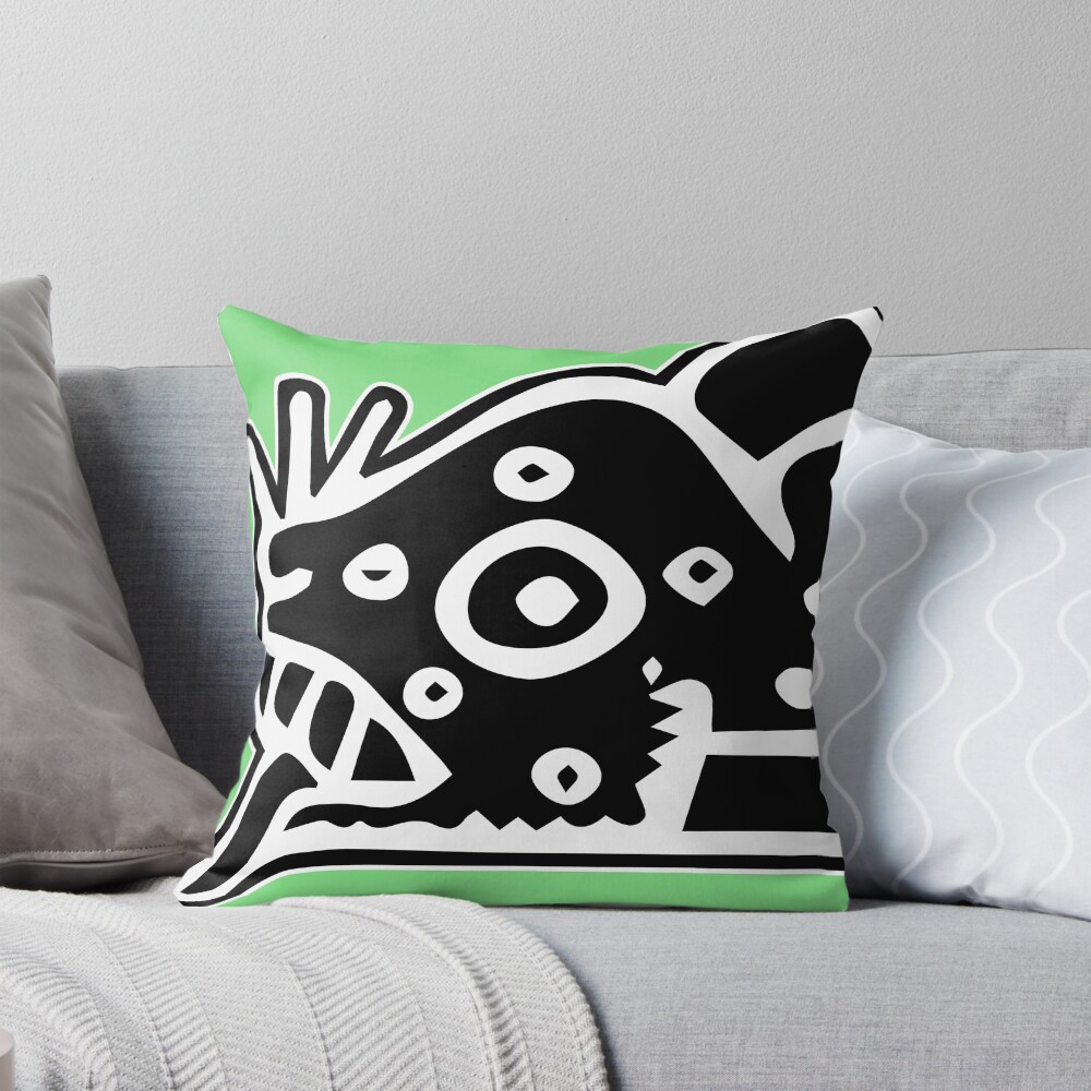 Item preview, Throw Pillow designed and sold by Bitxeja.