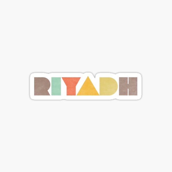 Riyadh Vintage Sticker