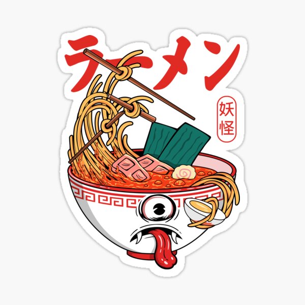Item preview, Yokai Ramen - v2 designed and sold by predatorart93.