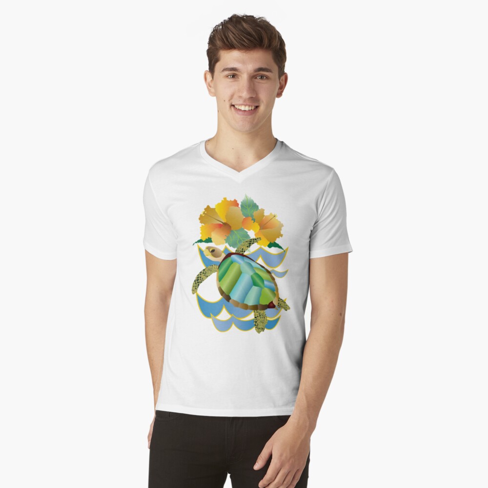 Item preview, V-Neck T-Shirt designed and sold by beverlyclaire.