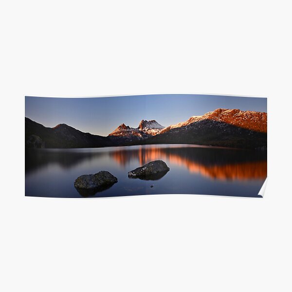 Sunrise at Cradle Mountain. Poster