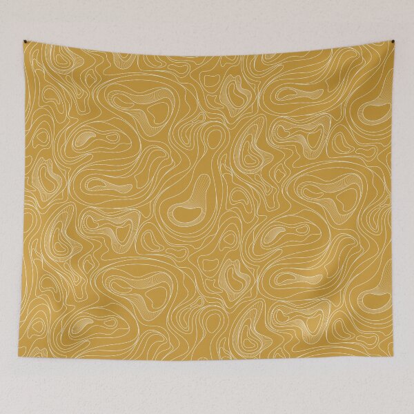 Item preview, Yellow Gold Line Art designed and sold by Carolina Diaz.