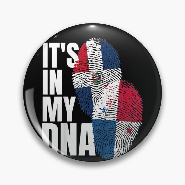 Artikelvorschau, Es ist in meiner DNA Panama und Dominikanische DNA Mix Flag Heritage Heritage Geschenk entworfen und verkauft von Deluxe2007.
