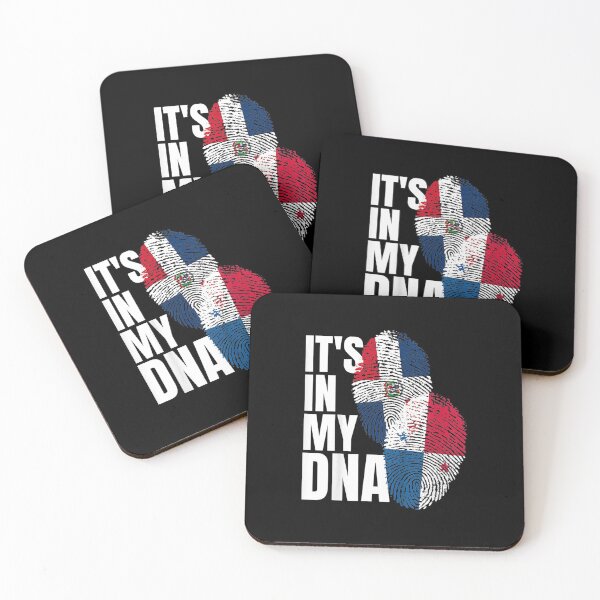 Item preview, It's In My DNA Panamanian And Dominican DNA Mix Flag Heritage Gift designed and sold by Deluxe2007.