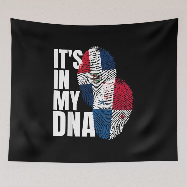 Item preview, It's In My DNA Panamanian And Dominican DNA Mix Flag Heritage Gift designed and sold by Deluxe2007.