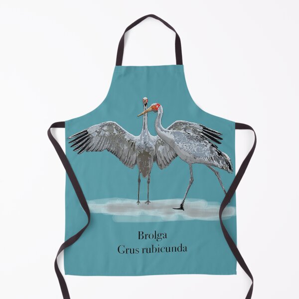 Item preview, Brolga (Grus rubicunda) by Chrissy Wild designed and sold by ChrissyWild.