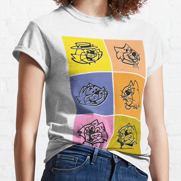 Vista previa del artículo con la obra «Cat Gang», diseñado y vendido por ps-tees.