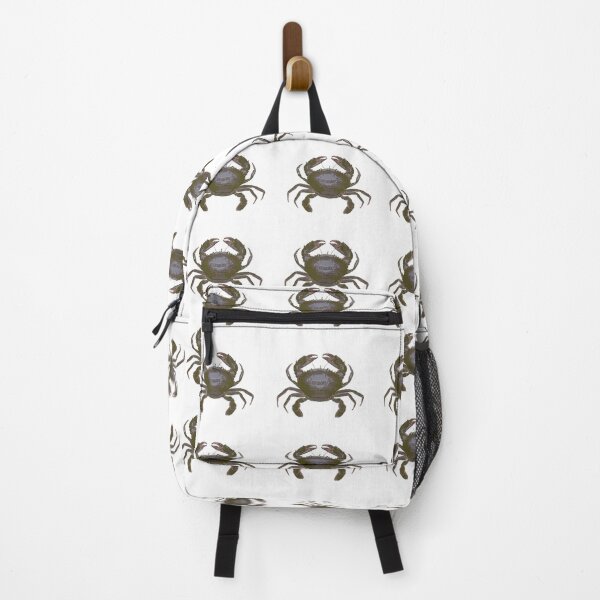 Item preview, Mud Crab Scylla serrata by Chrissy Wild on grey designed and sold by ChrissyWild.