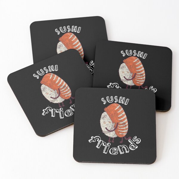 Item preview, happy sushi friends designed and sold by pirminio.